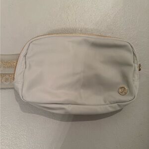 Elegant Cream Crossbody Bag